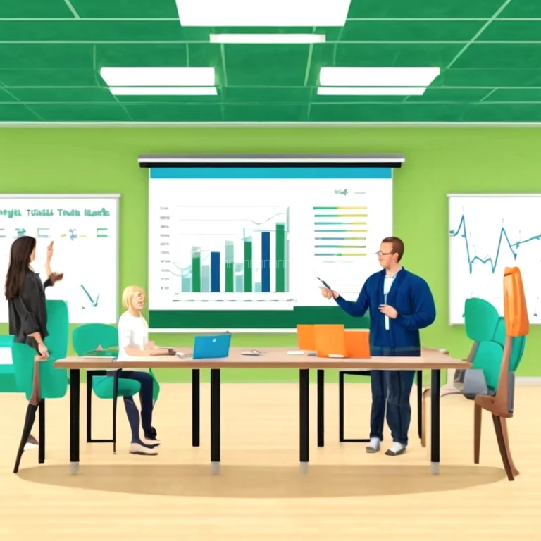 Illustration für interaktives Training bei GeldSystem